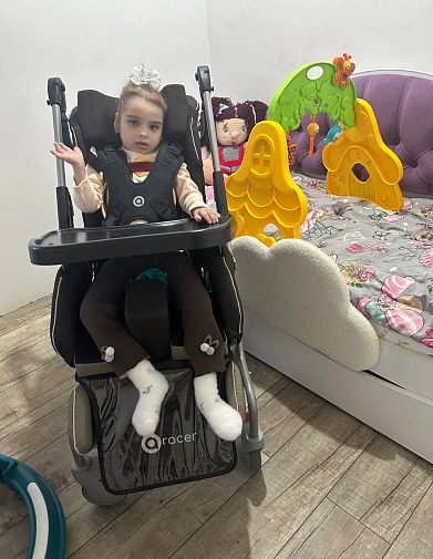 Специальное автокресло для Виолетты из Краснодарского края