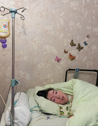 Запас лечебного питания для Насти из Чувашии